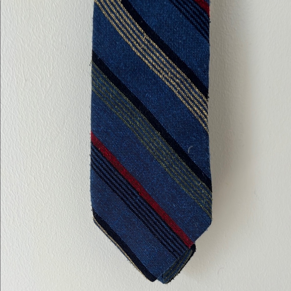 Striped Blue Tie